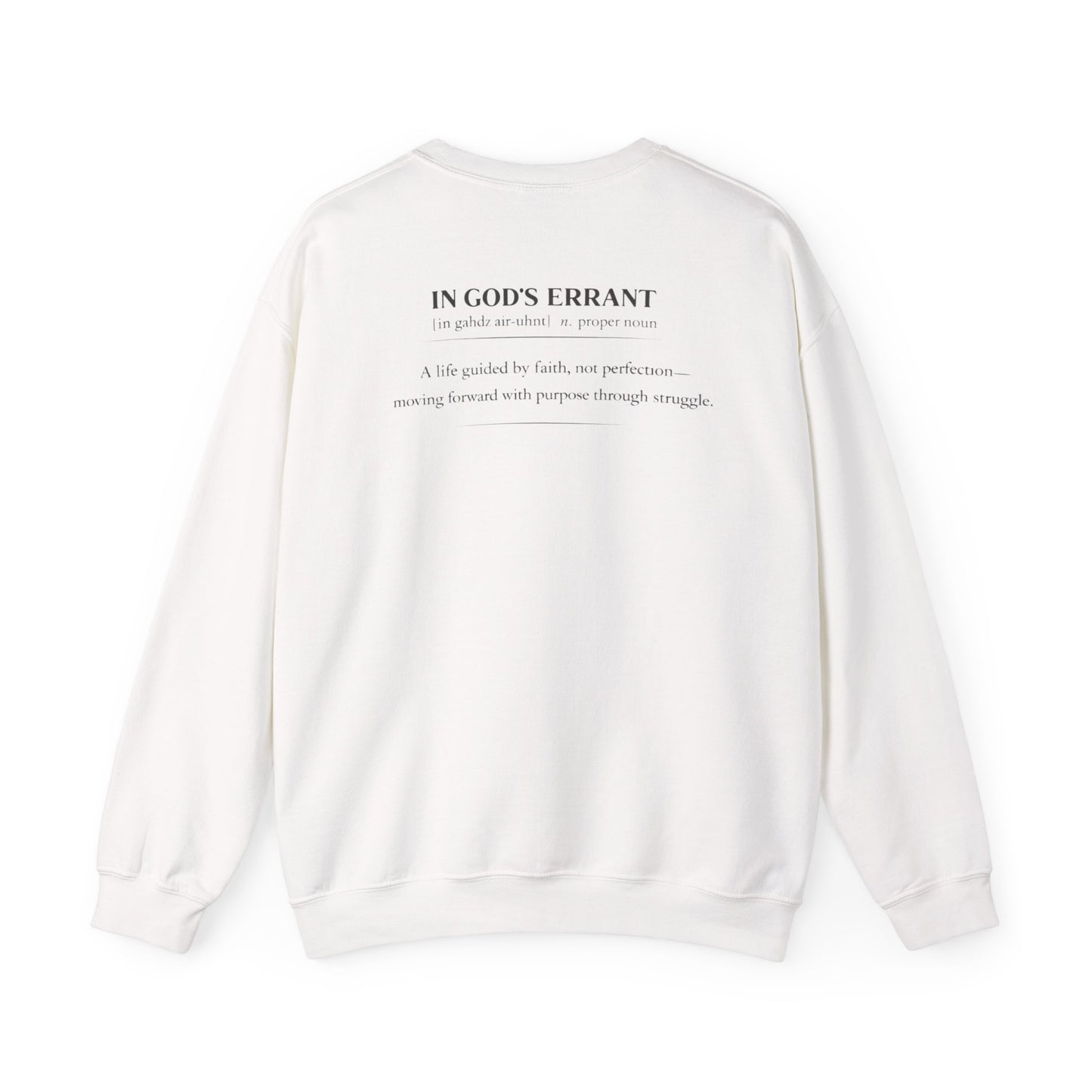 "Loving and Living " Crewneck Sweatshirt