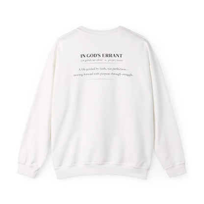 "Loving and Living " Crewneck Sweatshirt