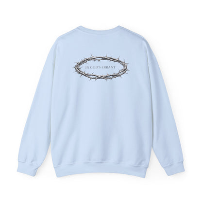 "Heaven Defends What Hell Targets" Crewneck Sweatshirt