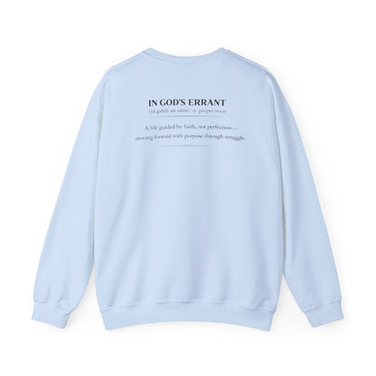 "Loving and Living " Crewneck Sweatshirt