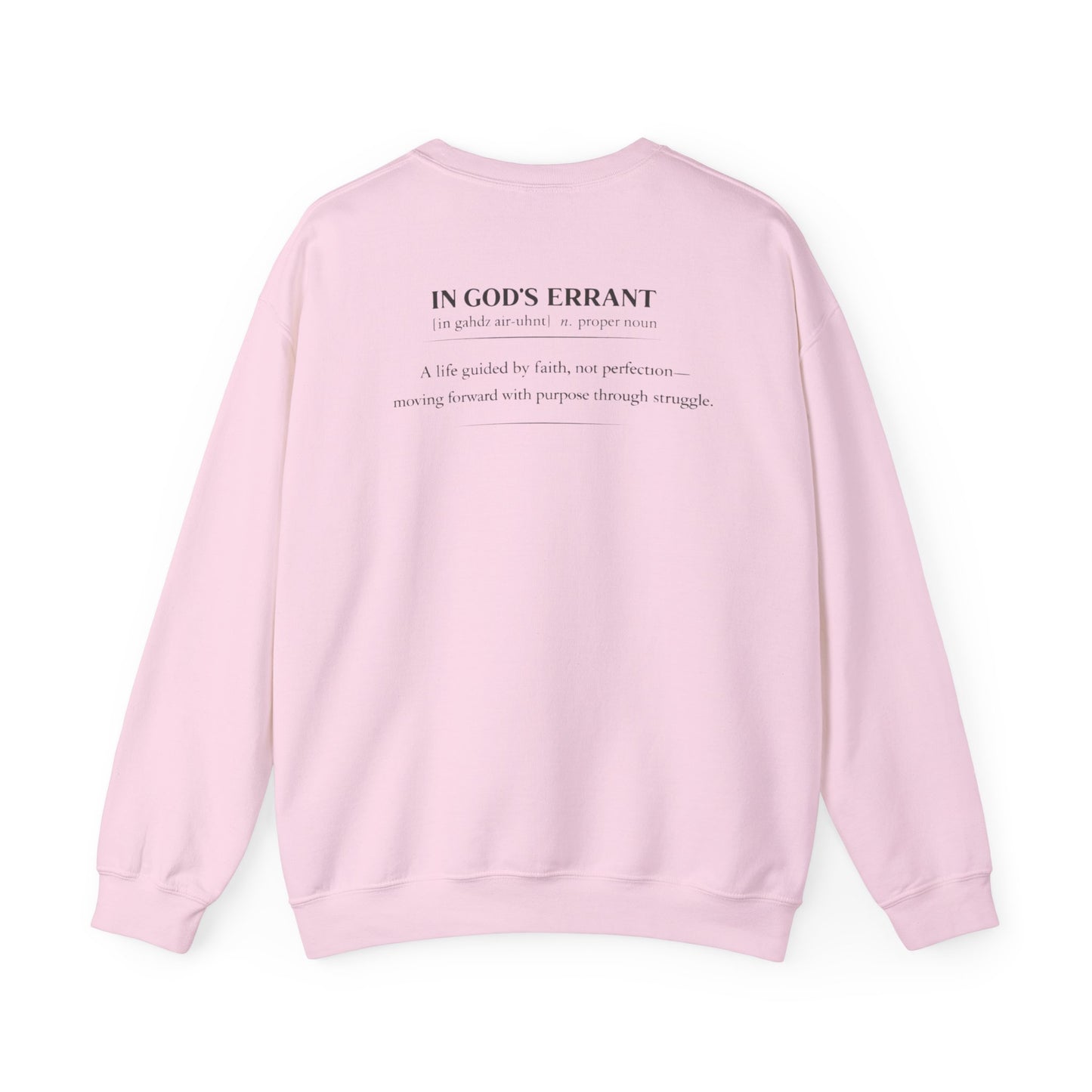 "Loving and Living " Crewneck Sweatshirt