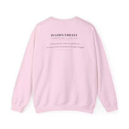 "Loving and Living " Crewneck Sweatshirt