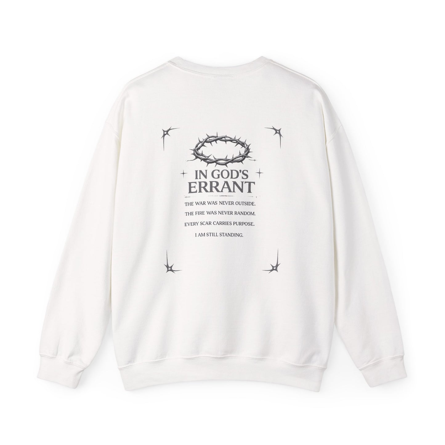 "In God's Errant" Crewneck Sweatshirt