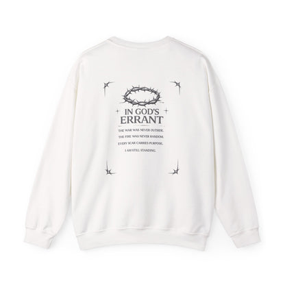 "In God's Errant" Crewneck Sweatshirt