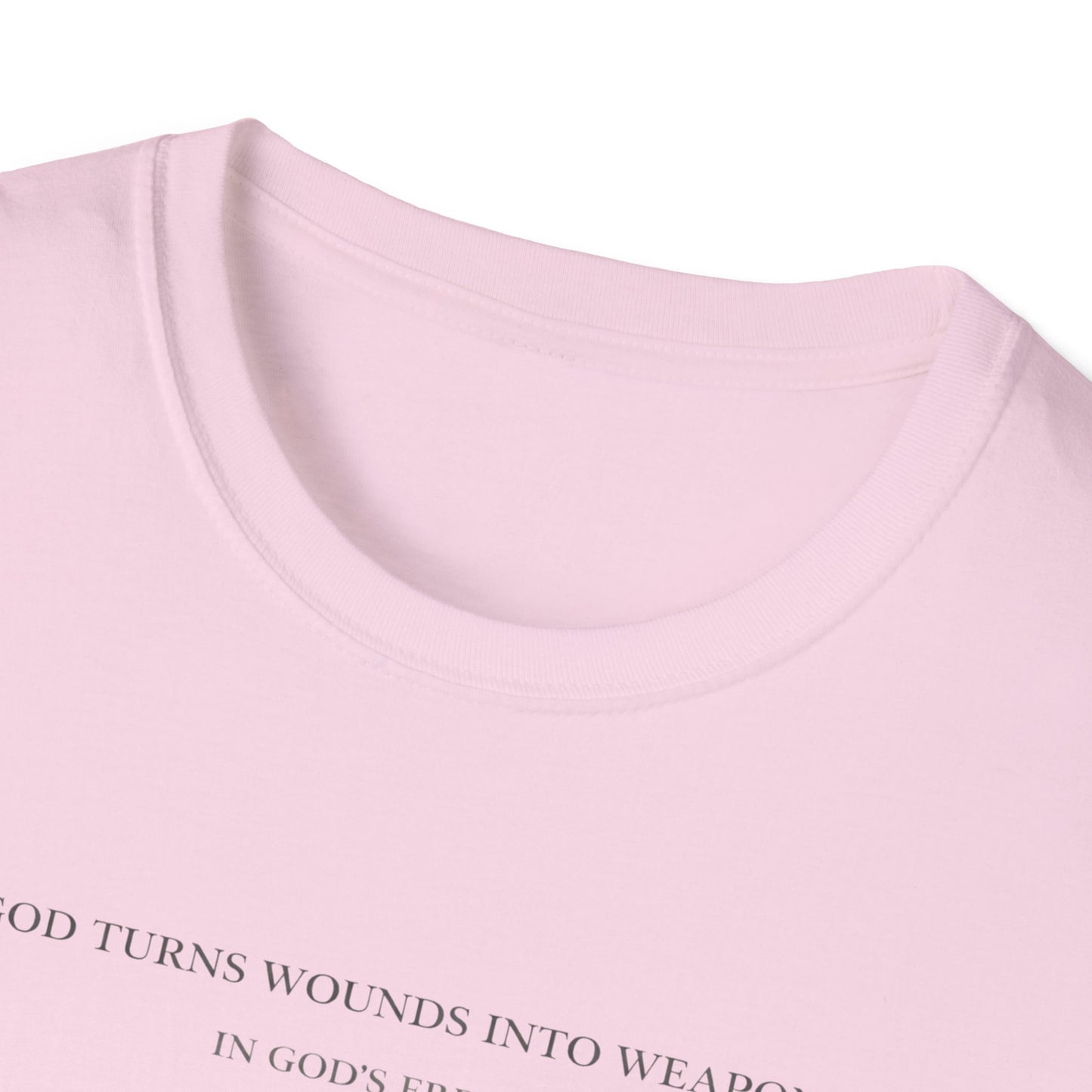 'God Turns Wounds Into Weapons' T-Shirt