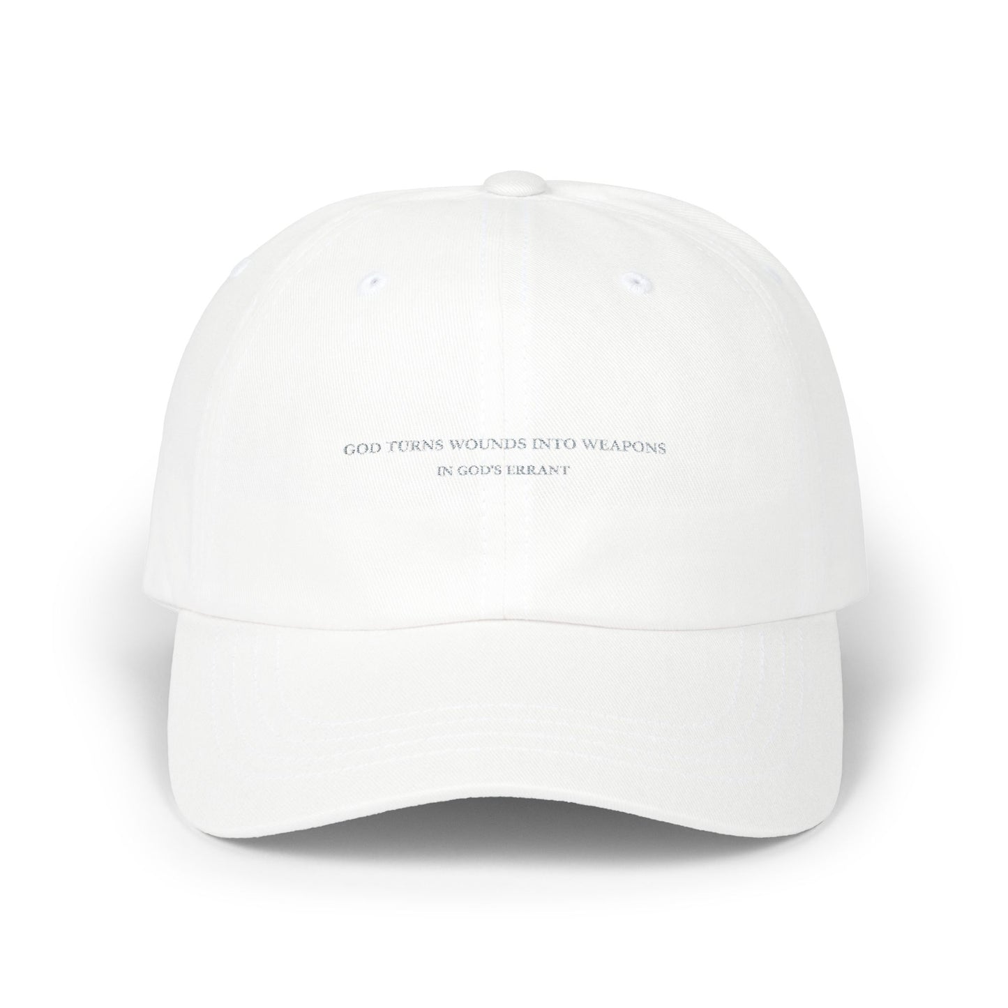 'God Turns Wounds Into Weapons' Hat