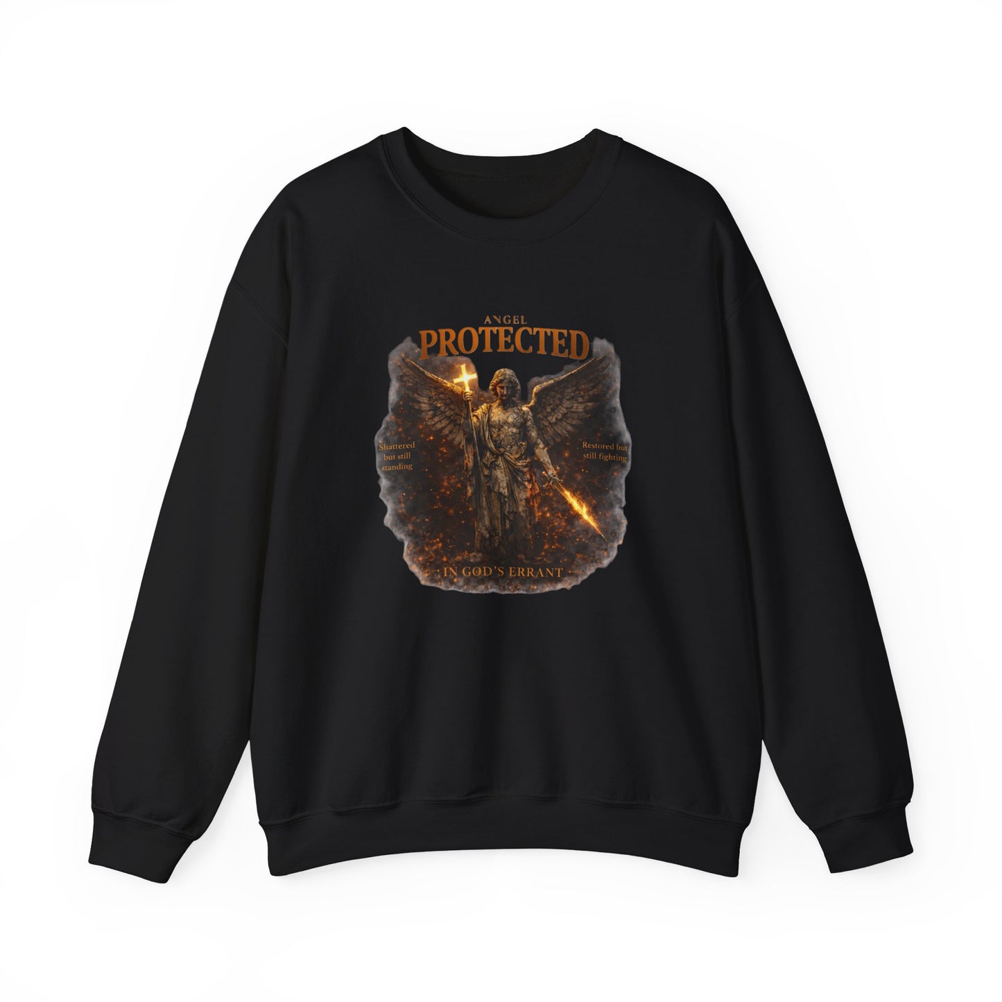 "Angel Protected" Crewneck Sweatshirt